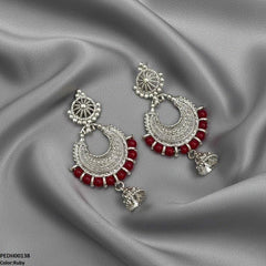 PEDH00138 SDQ Moon Drop Earrings - PEDH