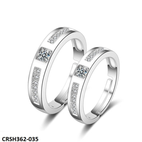 CRSH362 ZFQ Couple Rings Adjustable