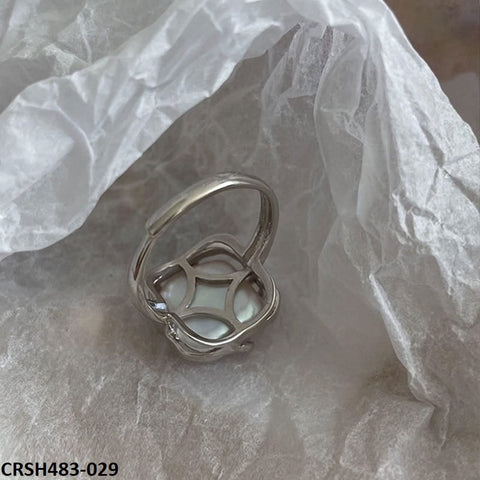 CRSH483 WNS Bead Vintage Ring Adjustable