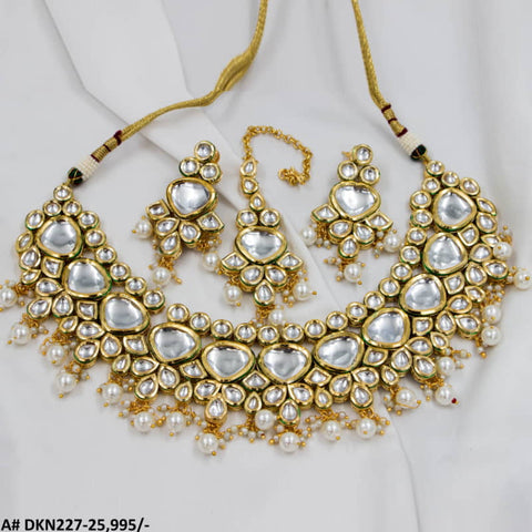 DKN227 Kundan Necklace Set