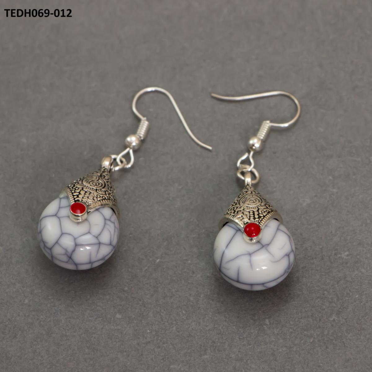 TEDH069 SDQ Earrings Pair