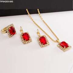 TPSH203 SGC Square Pendant set