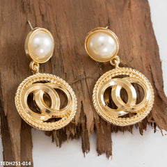 TEDH251 LSH Imp Earrings Pair