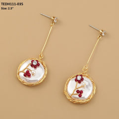 TEDH111 NMG Imp Earrings Pair