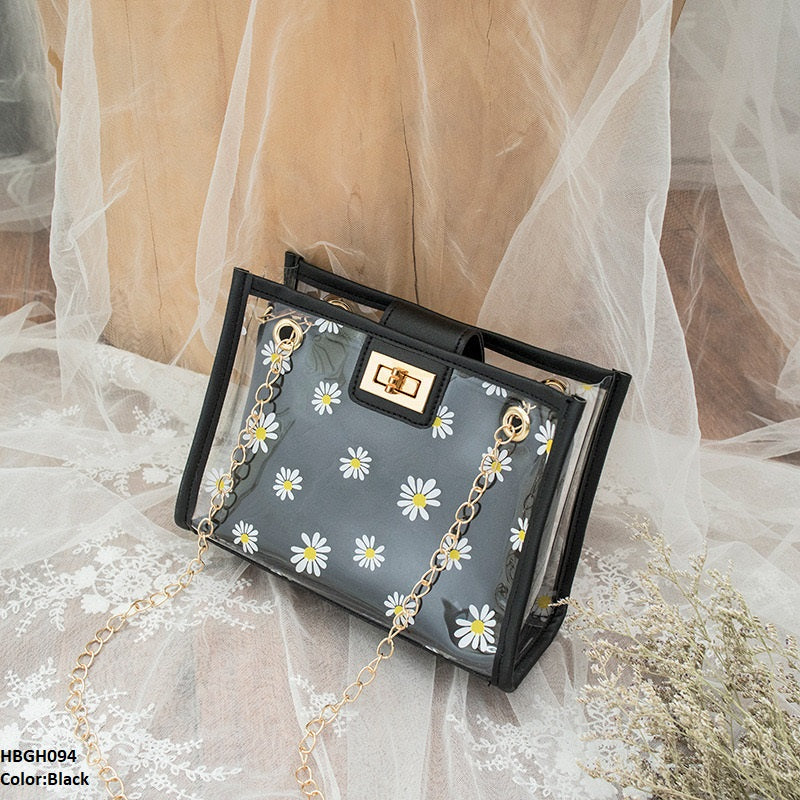 HBGH094 APH Flower Transparent Bag