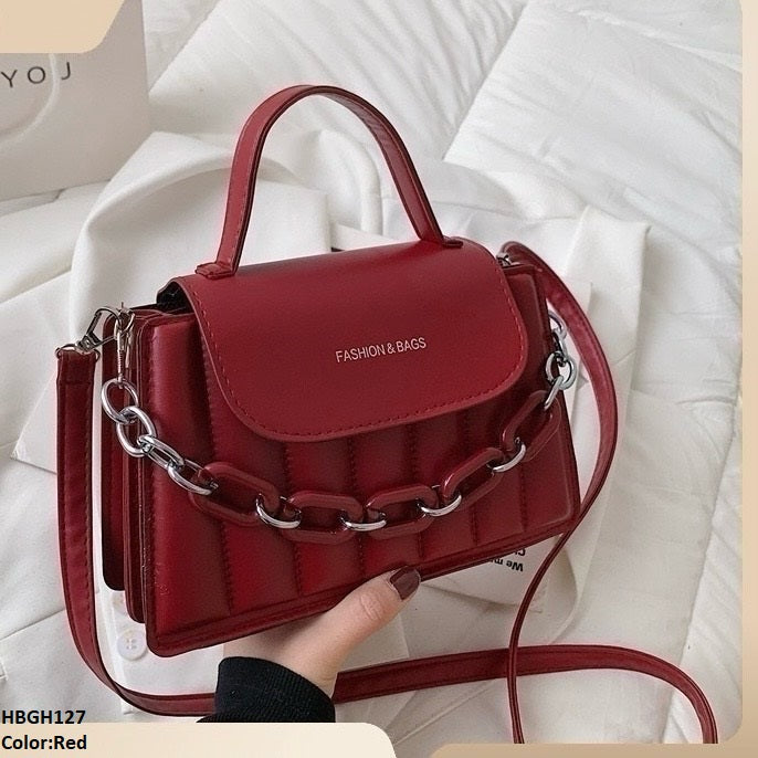 HBGH127 SHS Striped Chain Fashion Bag