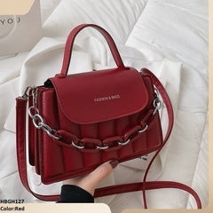 HBGH127 SHS Striped Chain Fashion Bag