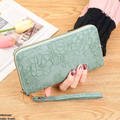HBGH182 LMP Printed Flower Women Clutch