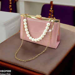 HBGP008 Trendy Pearl Ladies Hand Bag