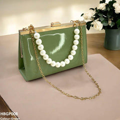 HBGP008 Trendy Pearl Ladies Hand Bag