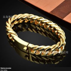 TBCH119 WUH Men Hand Chain Bracelet