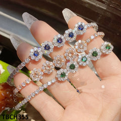 TBCH355 YJF Flower Bracelet