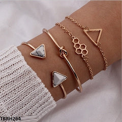 TBRH264 SGC Triangle Arrow Hand Bracelets