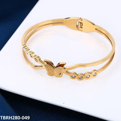 TBRH280 ANN Layered Butterfly Hand Bracelet