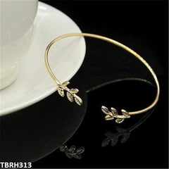 TBRH313 SGC Leaves Bracelet Adjustable