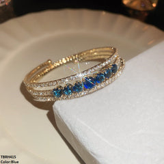 TBRH415 YBJ Round Bangle Bracelet Adjustable