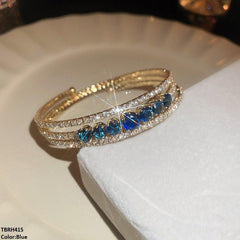 TBRH415 YBJ Round Bangle Bracelet Adjustable