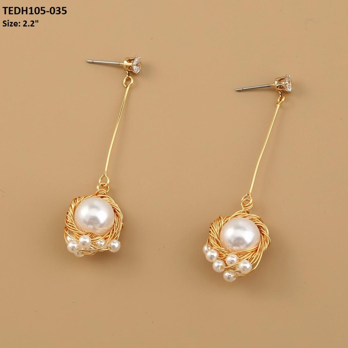 TEDH105 NMG Imp Earrings pair