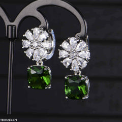 TEDH223 KRL Flower Drop Earrings Pair