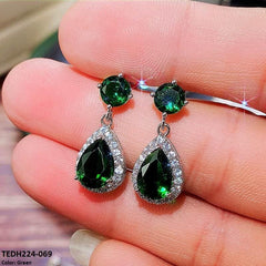 TEDH224 CSH Pear Drop Earring pair
