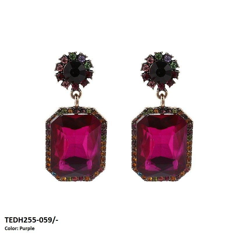 TEDH255 KSU Imported Drop Earrings