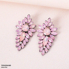 TEDH258 KSU Imported Drop Earrings