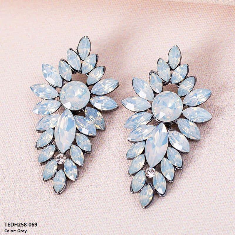TEDH258 KSU Imported Drop Earrings