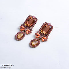 TEDH263 KSU Imp Earrings Pair