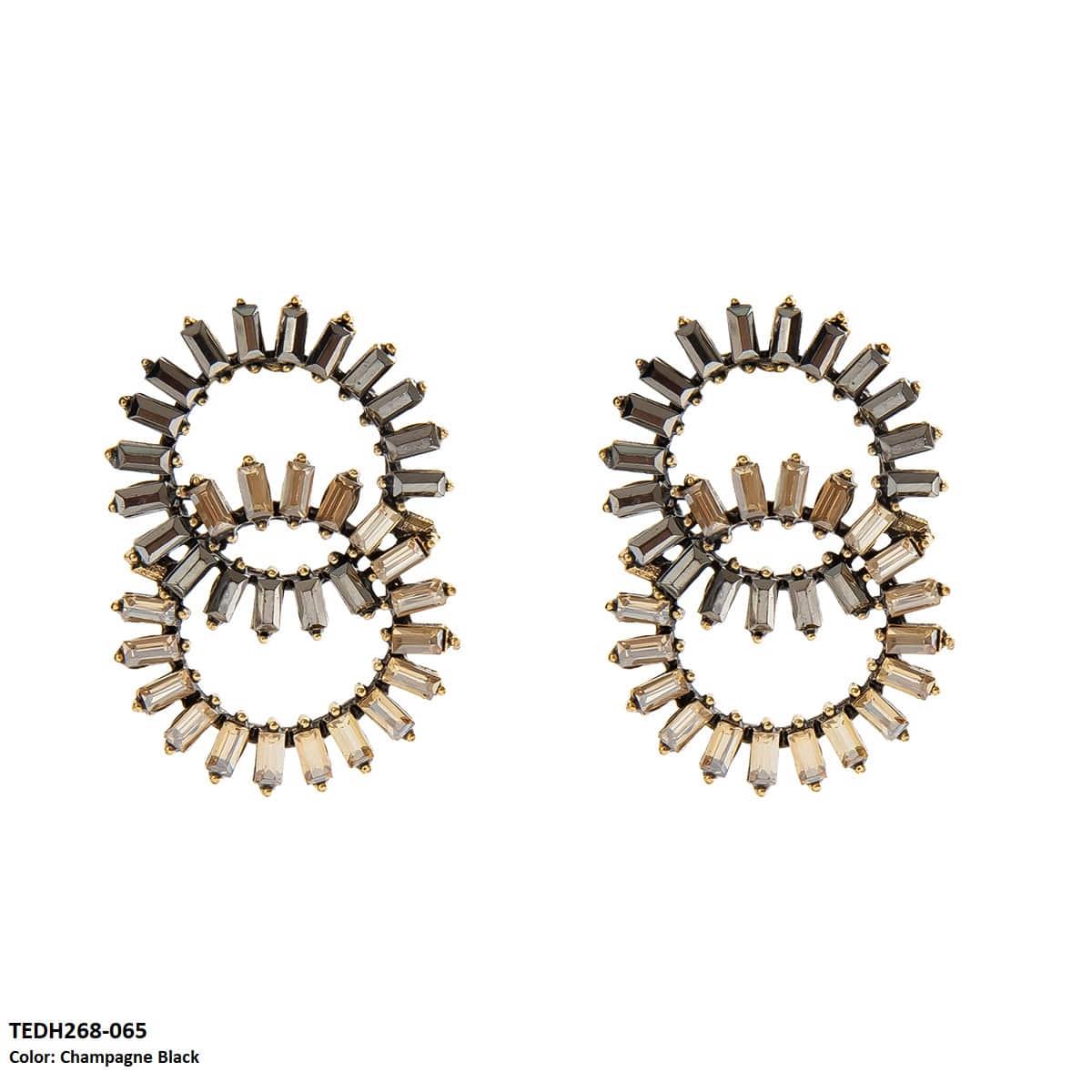 TEDH268 KSU Imp Earrings Pair