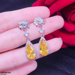 TEDH286 GWH Teardrop Earring