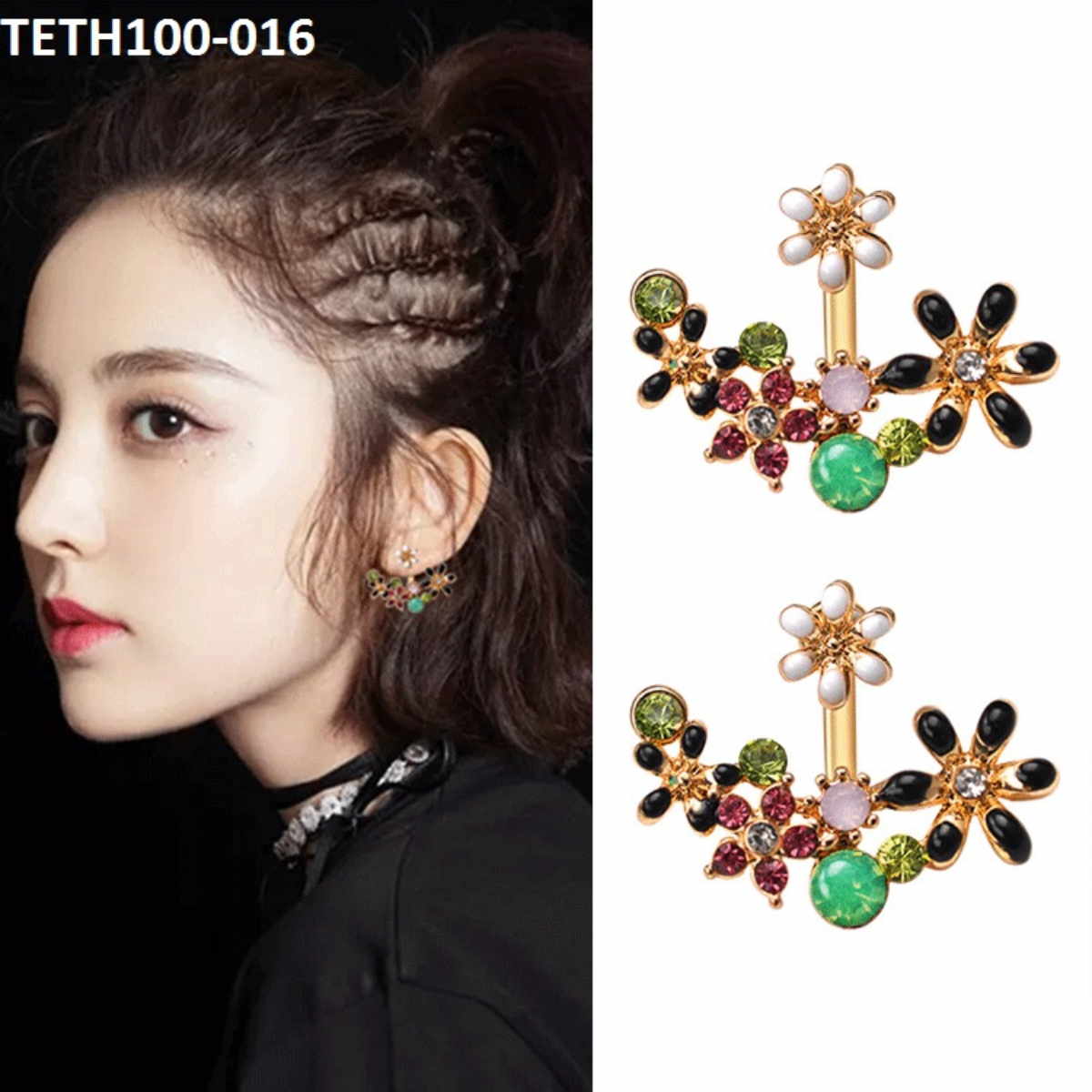 TETH100 QWN Earring Pair