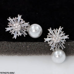 TETH275 DNG Pearl Earring Studs