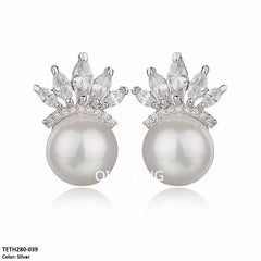 TETH280 DNG Pearl Earring Studs