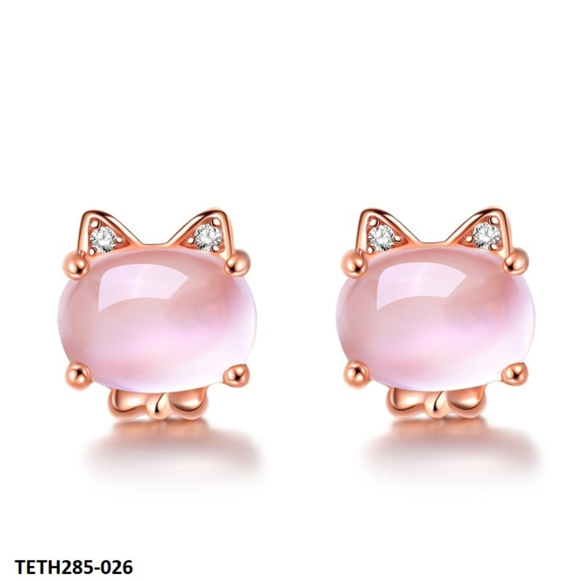TETH285 GWH Zircon Kitty Tops Pair