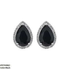 TETH382 SZL Tear/Drop Stud Tops Pair