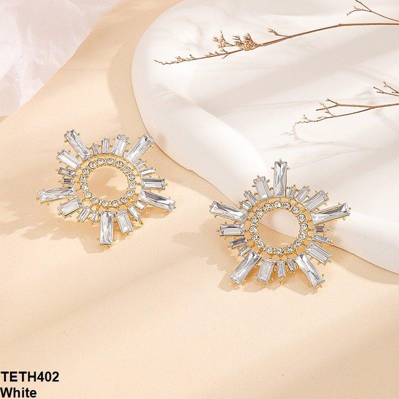 TETH402 CHN Baguette Ear Tops Pair