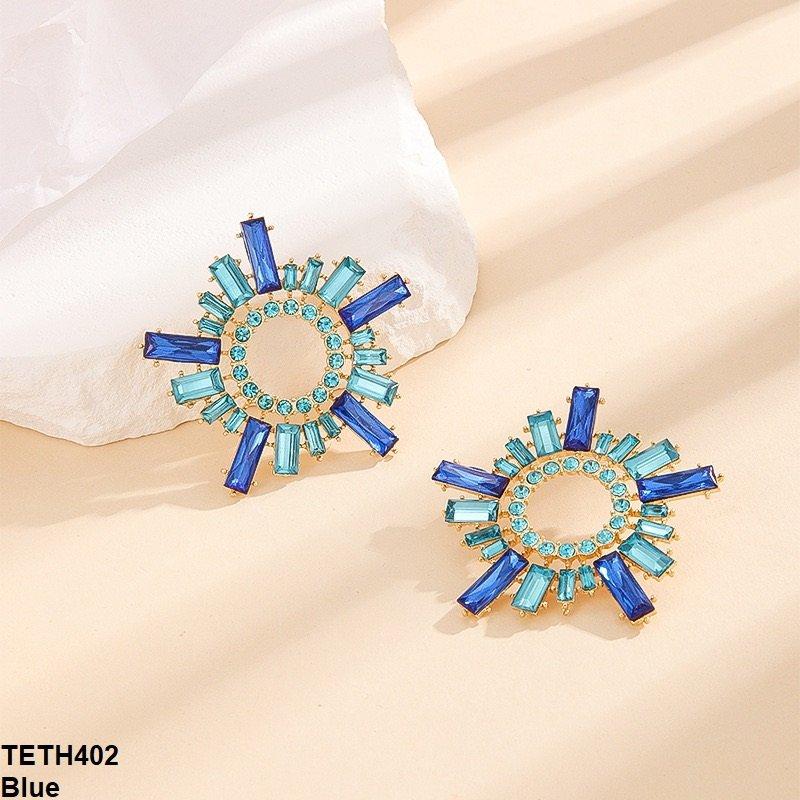 TETH402 CHN Baguette Ear Tops Pair