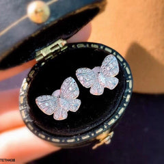 TETH438 CSH Butterfly Stud Tops Pair