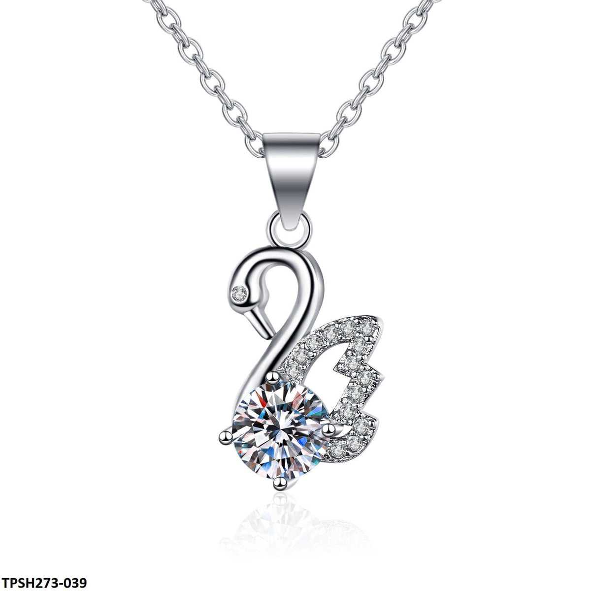 TPSH273 BLX Duck Corner Sterling Pendant