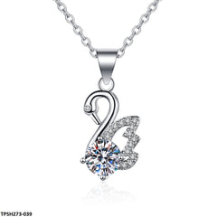TPSH273 BLX Duck Corner Sterling Pendant