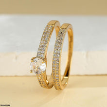 Load image into Gallery viewer, TRGH00148 GWH Imp Round Couple Ring - TRGH