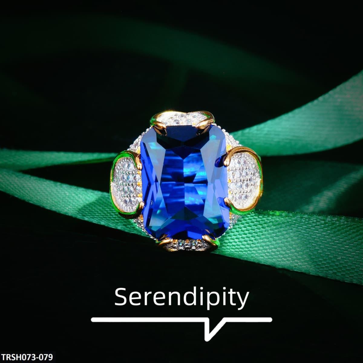 TRSH073 GWH Zircon RING Adjustable