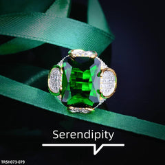TRSH073 GWH Zircon RING Adjustable