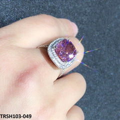 TRSH103 CSH Pink Square Ring