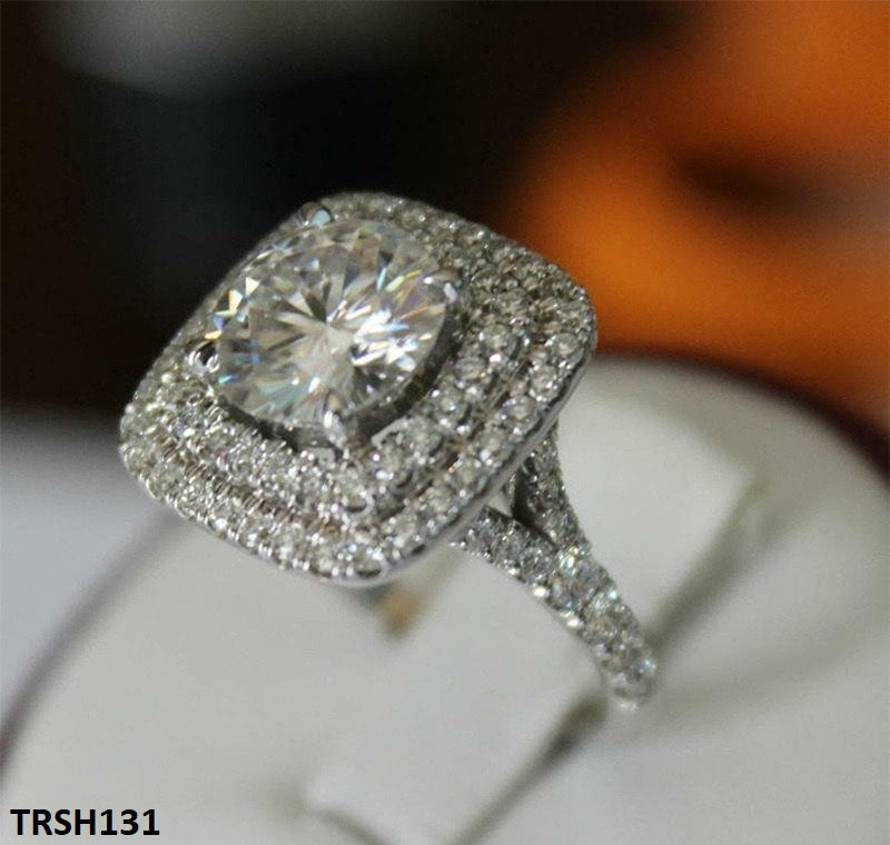 TRSH131 CSH Step Silver Ring