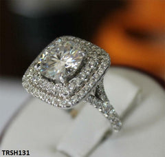 TRSH131 CSH Step Silver Ring