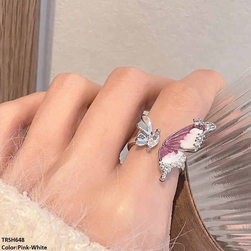 TRSH648 JJS Butterfly Ring Adjustable