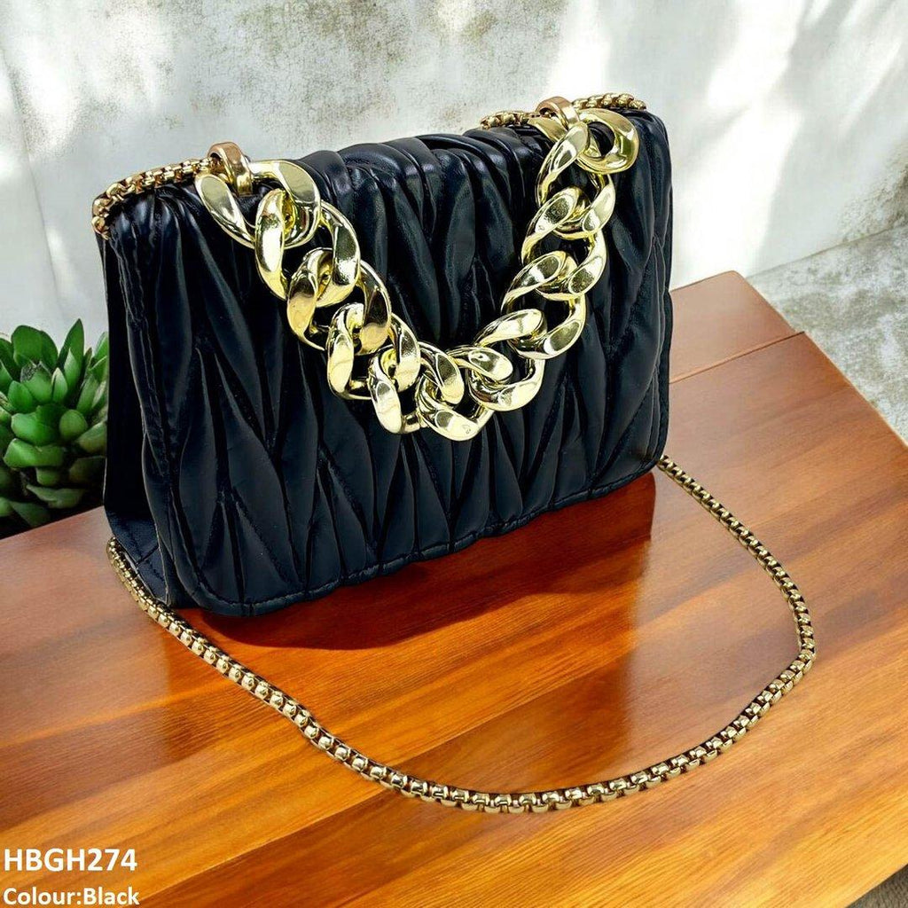 HBGH274 CYG Chain Embroidery Bag