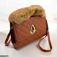 Load image into Gallery viewer, HBGH271 CYG Fluffy Handle Cross body Bag