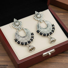 PEDH00138 SDQ Moon Drop  Earrings - PEDH